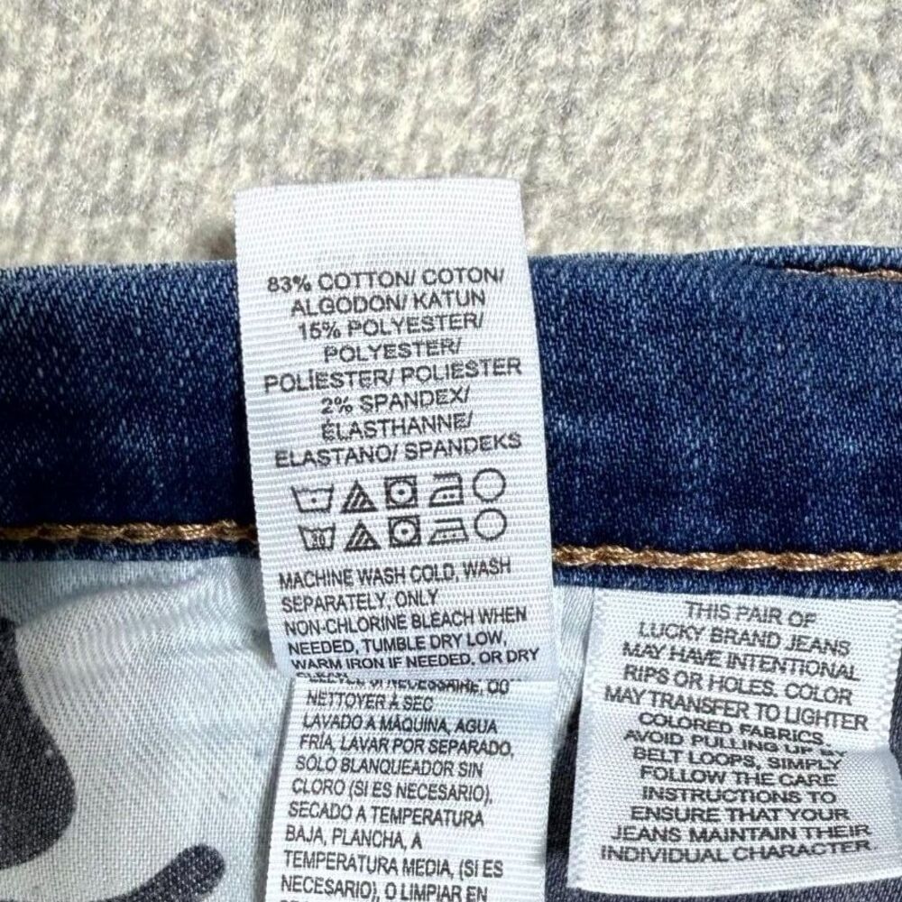 Lucky Brand Brooke Skinny Denim Blue Jeans‎ Womens Size 10/30 - Picture 9 of 12